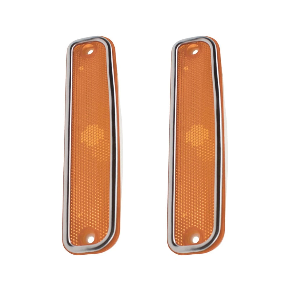Park/Signal/Side Marker For 1975-1980 C10 Chrome Trim Left or Right 6270434 1975-1980 C20 1226-0215B-2 - product image