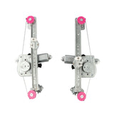 Rear Power Window Regulator Pair for 1997-2003 Chevrolet Malibu 2004-2005 Classic 741-167 741-166
