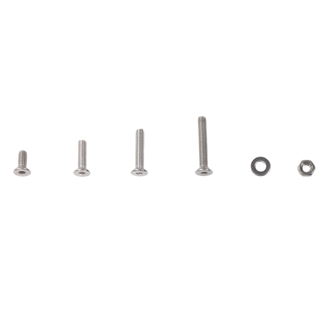 304 Stainless Steel Hex Flat Head Screw Kit 1220 Piece M2 to M5