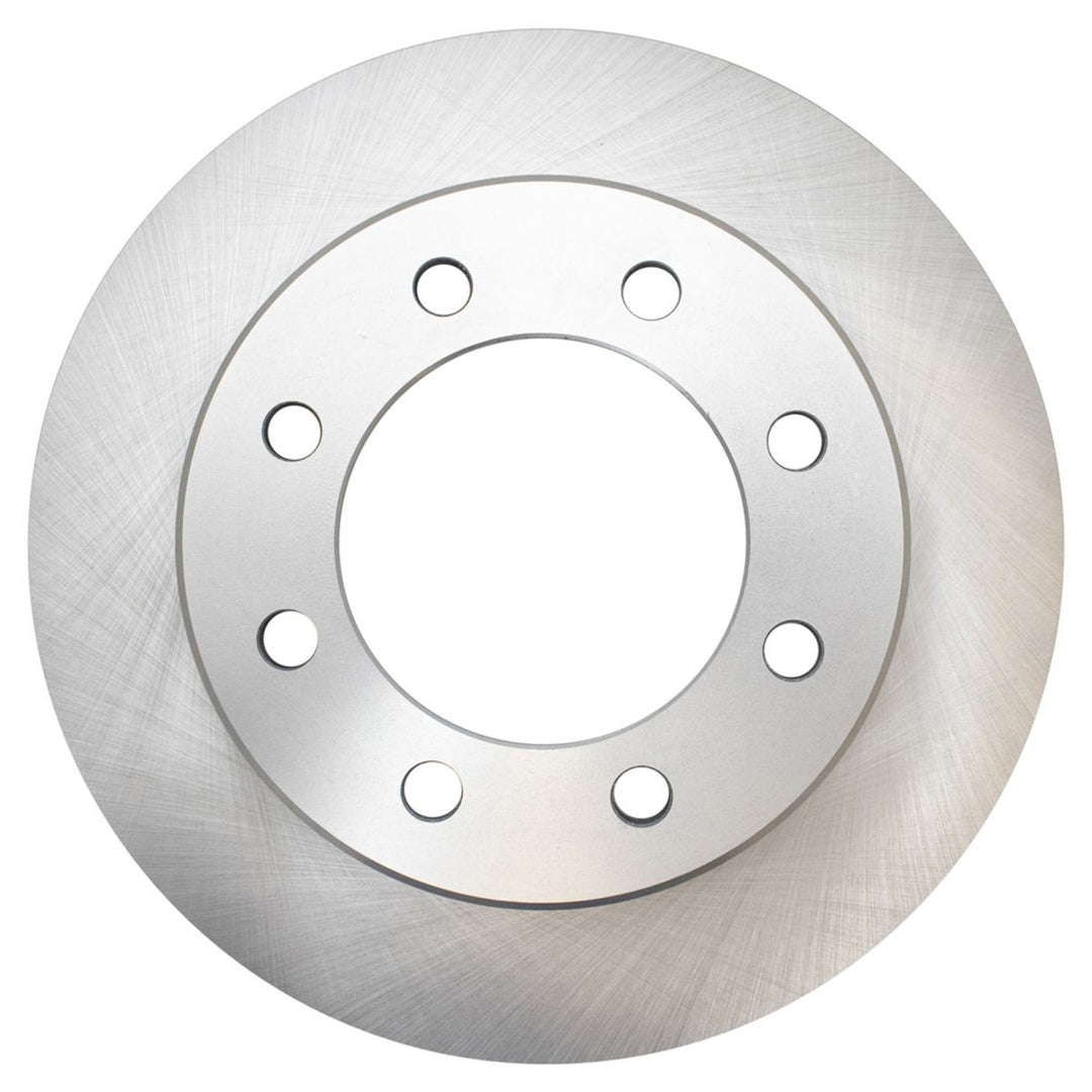 Front Ceramic Brake Pad and Rotor Kit for 2012 Ram 1500 with 8 Lug Wheels