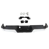 Chrome Rear Bumper Assembly for 2017-2022 Ford F-250 F-350 Super Duty