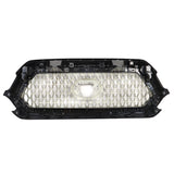 Dark Gray Chrome Honeycomb Front Grille for 2019-2021 Toyota Tacoma TRD