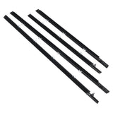 Chrome Outer Window Belt Weatherstrip Set of 4 for 2009-2014 Acura TSX 72410-TL0-003