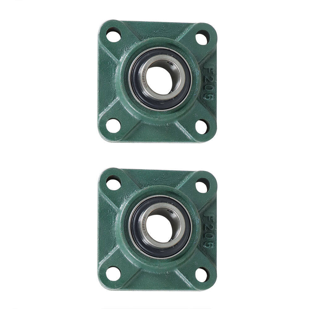 UCF205-16 4 Bolt Flange Mount Bearing 1 Inch Bore 2 Pack