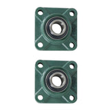 UCF205-16 4 Bolt Flange Mount Bearing 1 Inch Bore 2 Pack