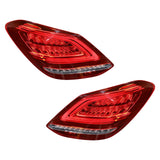 LED Tail Light Pair for 2019-2021 Mercedes-Benz C300 C43 C63 Sedan 2059064903 2059065003