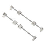 8mm x 350mm Linear Rail Shaft Kit with SCS8UU Bearings and SK8 Supports