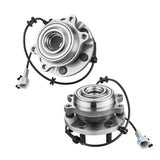 Front Wheel Hub Bearing Assembly Pair 4WD for 2005-2019 Nissan Frontier Pathfinder Xterra Suzuki Equator 515065