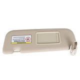 Right Sun Visor with Mirror for 2011-2014 Hyundai Elantra Beige 852103X000