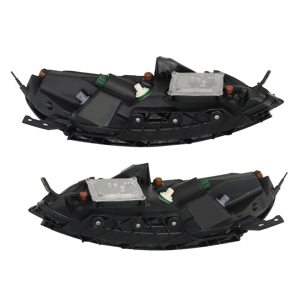 Headlight Pair with DRL for 2014-2018 Jeep Cherokee 68321887AC 68321886AC