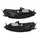 Headlight Pair with DRL for 2014-2018 Jeep Cherokee 68321887AC 68321886AC