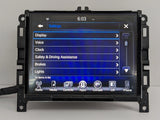15-17 Chrysler 200 VP3 NA 8.4" Touch Screen Multi Media AM/FM Radio with Security Code OEM 68261015AE - product image