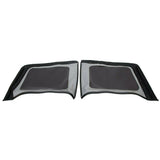 Tinted Soft Top Rear Windows for 2007-2009 Jeep Wrangler 2-Door JMA2917