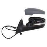 Power Mirror For 2012-2015 Passat From 04/02/12 Turn Signal Indicator Heated 8332-0008L - product image