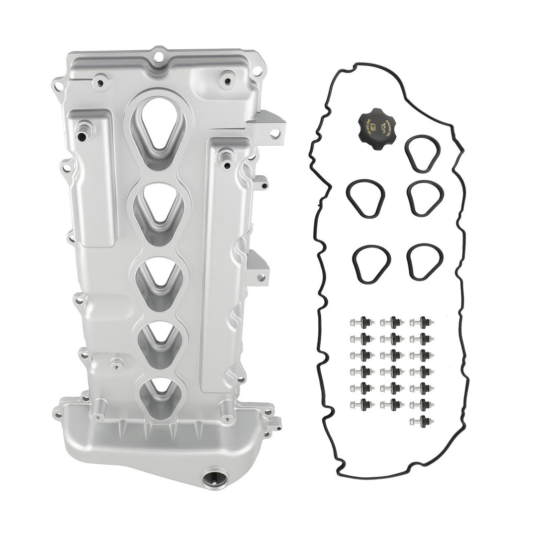 Aluminum Valve Cover with Gasket for 2004-2006 Chevrolet Colorado GMC Canyon 2006 Hummer H3 and Isuzu i-350 3.5L 12591996