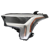 Left LED Headlight for 2022-2023 Toyota Tundra Black Housing