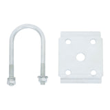 1750 lb Leaf Spring and U-Bolt Kit for 3500 lb Single Trailer Axle