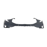 Primed Front Upper Bumper Cover with Park Assist for 2018-2021 GMC Terrain 84418636
