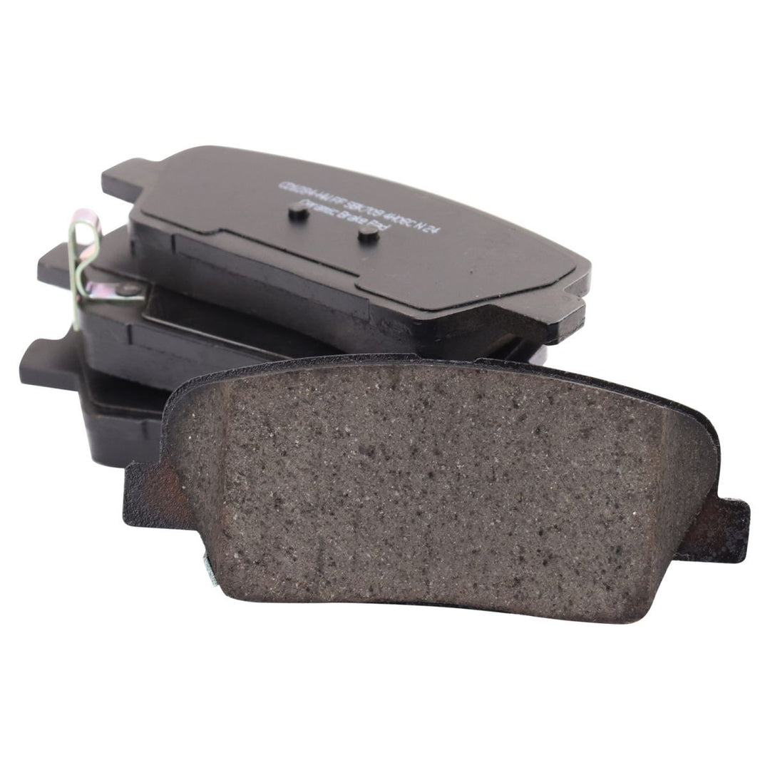 Rear Ceramic Brake Pad and Rotor Kit for 2010-2016 Hyundai Santa Fe and 2011-2015 Kia Sorento