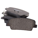 Rear Ceramic Brake Pad and Rotor Kit for 2010-2016 Hyundai Santa Fe and 2011-2015 Kia Sorento