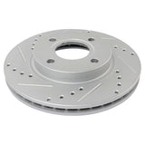Front Performance Semi-Metallic Brake Pad & Coated Rotor Kit for 2000-2004 Ford Focus