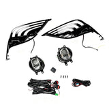 LED Fog Light and Sequential DRL Bezel Kit for 2021-2024 Toyota Camry EBAY-377470594188 – product image