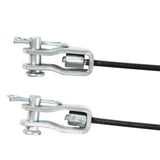 Brake Cable Set Driver and Passenger for 2004-Up Club Car Precedent 103528701 103528702