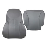 Gray Driver Air Ride Seat Cover Backrest and Bottom for International 4200 4300 4400