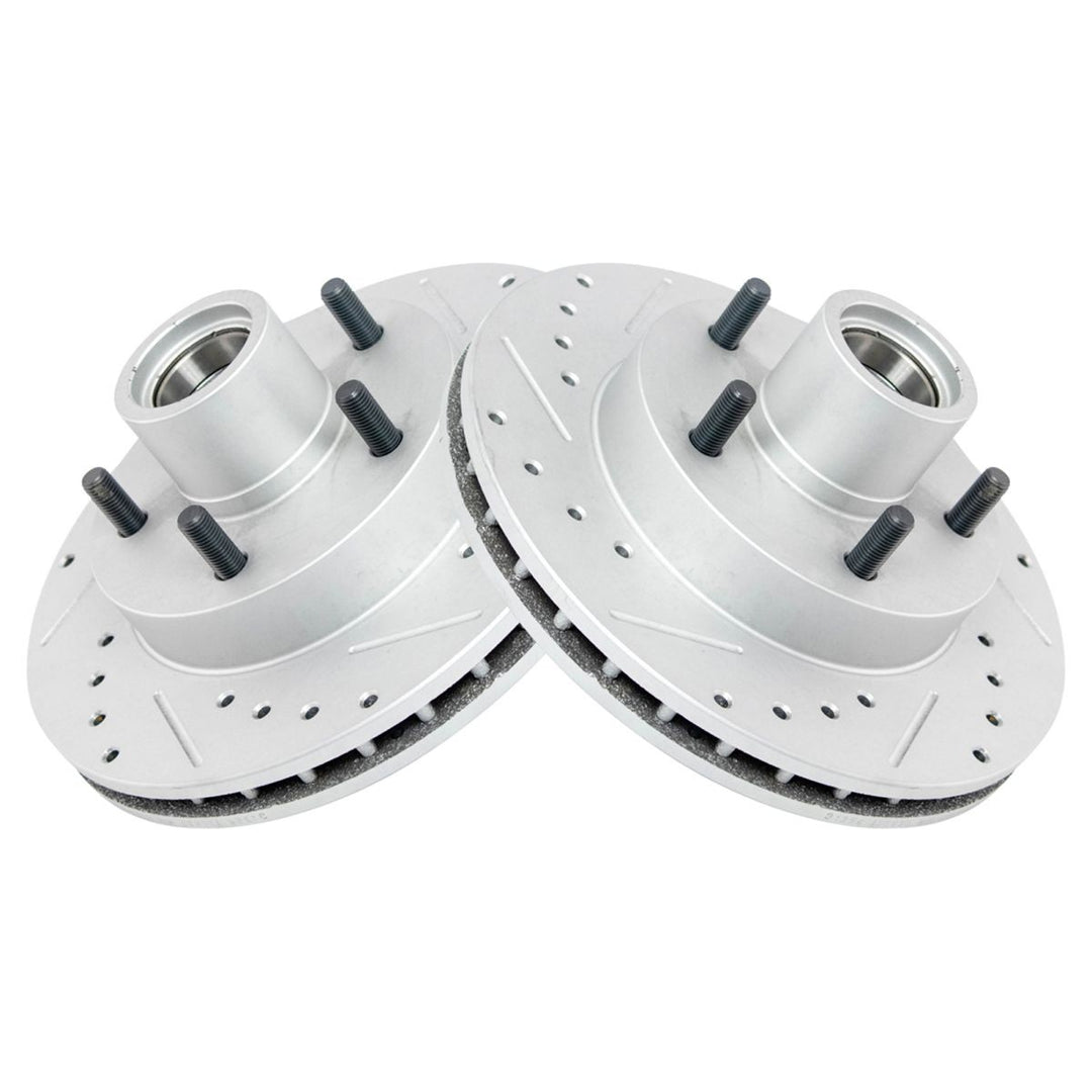 Front Performance Coated Rotor Pair for Chevrolet S10, Blazer & GMC Sonoma, Jimmy