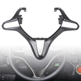 Interior Steering Wheel Trim Garnish Cover Black For Honda Fit City 2009-2014 – product image 2