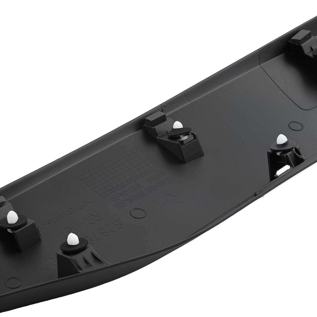 Rear Right Lower Door Molding for 2015-2021 Nissan Murano 82870-5AA0A