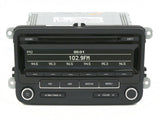 Volkswagen 11-16 Beetle Jetta Passat Radio AM/FM CD Code Included 1K0035164D - product image