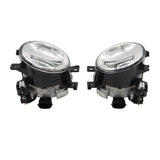 Front LED Fog Light Pair for 2014-2020 Infiniti Q50 QX60 QX80 C115-131-Black – product image 4