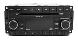Jeep Wrangler Dodge Caravan 2008 AM/FM Radio CD Player with Aux P05064411AD RES - product image