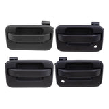 Brock Replacement 4 Piece Set Outside Outer Door Handles compatible with Pickup ADS2939L_ADS2934R_ADS2933LR - product image