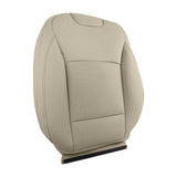 Tan Leather Driver Seat Bottom and Back Cover Set for 2015-2019 Subaru Legacy Outback