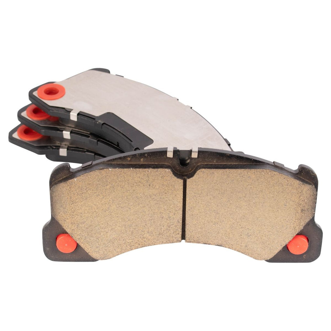 Front Ceramic Brake Pad and Rotor Kit for 2014-2017 Volkswagen Touareg