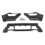Steel Split Front Bumper without Sensor Holes for 2021-2023 Ford F-150 ML3Z17757BPTM