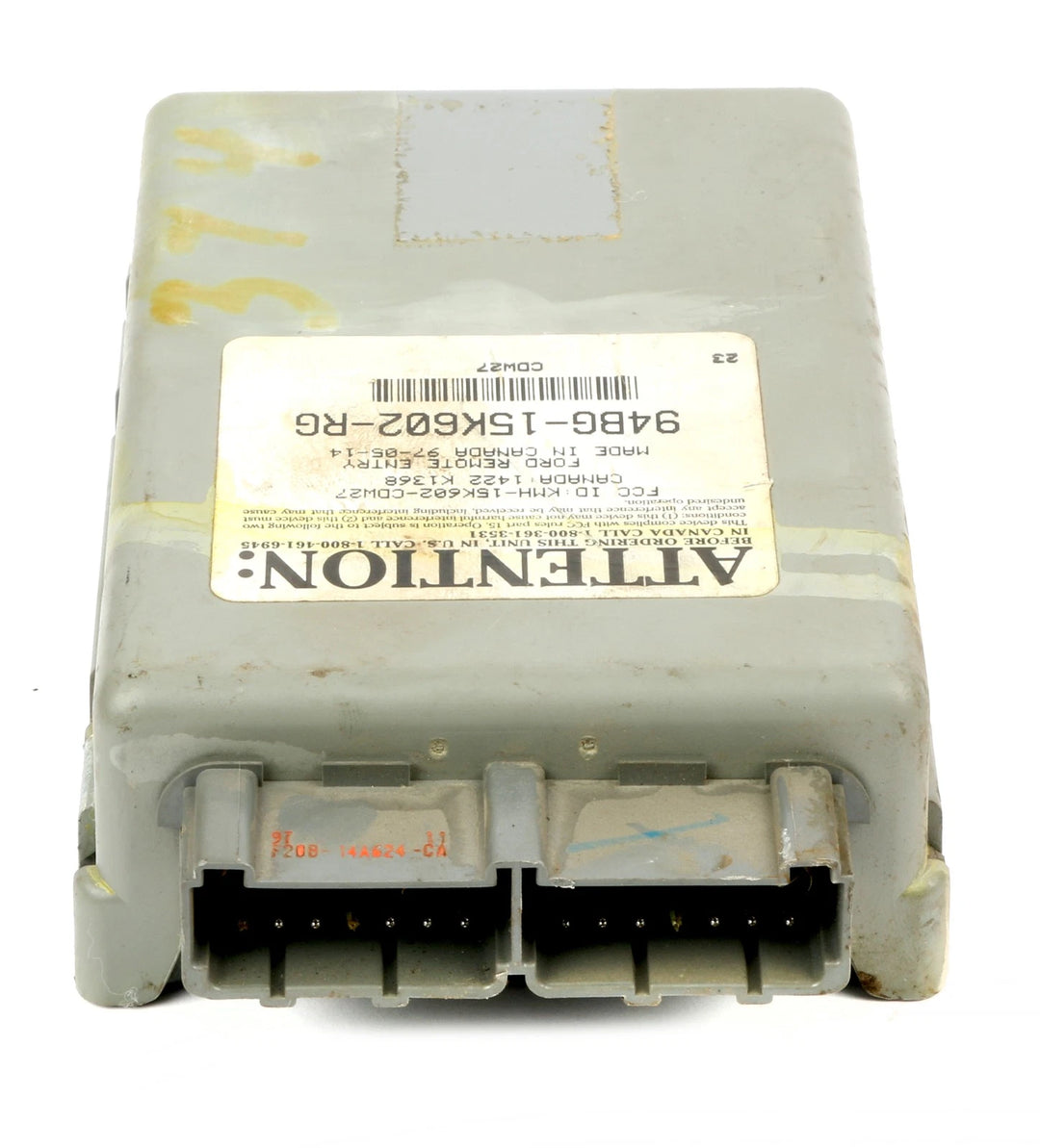 1995-2000 Ford Mercury OEM Theft Locking Chassis Control Module 94BG-15K602-RG - product image