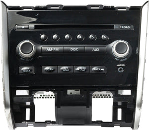 2013-2016 Nissan Pathfinder AMFM Radio 6 Disc CD MP3 Player Aux Input 281853KA1A