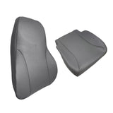 Gray Driver Air Ride Seat Cover Backrest and Bottom for International 4200 4300 4400