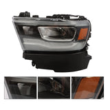 Chrome LED Headlight Pair with DRL for 2019-2023 Ram 1500 CH2503332 – product image 2