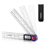 WORKPRO 7 in Digital Angle Finder, Stainless Steel