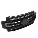 Front Grille Gloss Black for 2020-2022 Ford F-250 F-350 Super Duty LC3Z-8200-EA