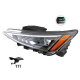 Driver Halogen Headlight Assembly for 2019-2020 Hyundai Elantra HY2502233 – product image 2