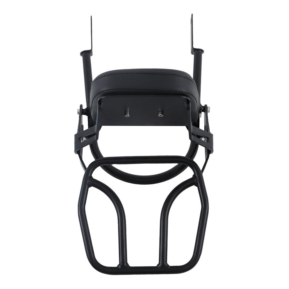 Passenger Backrest Sissy Bar with Luggage Rack for 2016-2024 Triumph Bonneville T100 T120
