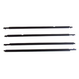 Window Belt Weatherstrip Moulding Set 4 Piece for 2009-2012 Toyota Corolla 73750-02150