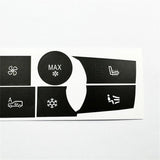 Temperature Climate Control Button Decals Stickers For Bmw X5 2007-2013 - product image 3