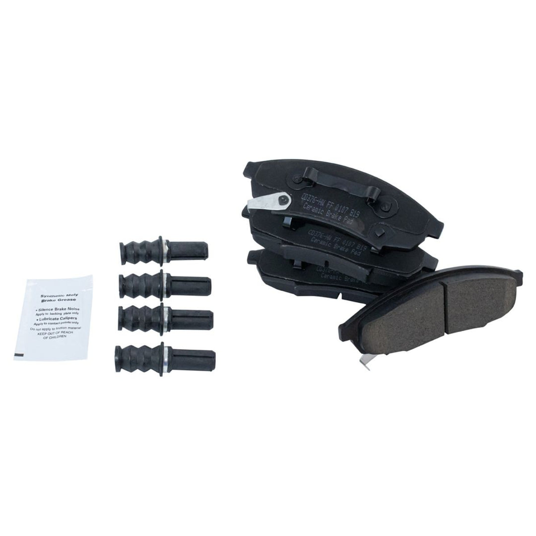 Front Ceramic Brake Pad and Rotor Kit for 1994 Oldsmobile Cutlass Cruiser