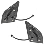 Power Mirror For 2007-2017 Compass Heated Manual Fold Set 5115046AM CH1321262 2332-2052LR - product image